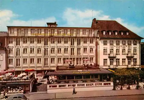 AK / Ansichtskarte Ruedesheim Rhein Parkhotel Deutscher Hof Kat. Ruedesheim am Rhein