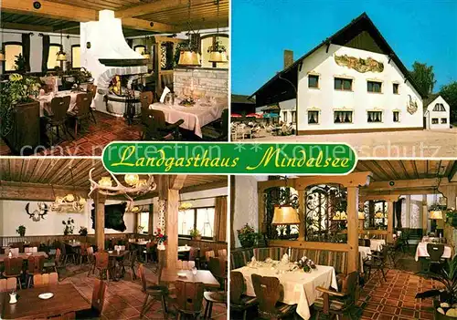 AK / Ansichtskarte Allensbach Bodensee Landgasthaus Mindelsee Kat. Allensbach Bodensee