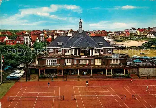 AK / Ansichtskarte Koksijde Casino Tennisplatz Kat. 