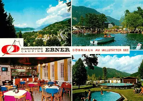 AK / Ansichtskarte Doebriach Millstaettersee Camping Ebner