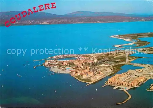 AK / Ansichtskarte Port Barcares Ile de Coudalere vue aerienne