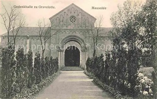 AK / Ansichtskarte Gravelotte Moselle Mausolee Gedenkhalle Mausoleum Kat. Gravelotte