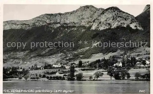 AK / Ansichtskarte Veyrier du Lac Vue generale avec Mont Veyrier Kat. Veyrier du Lac