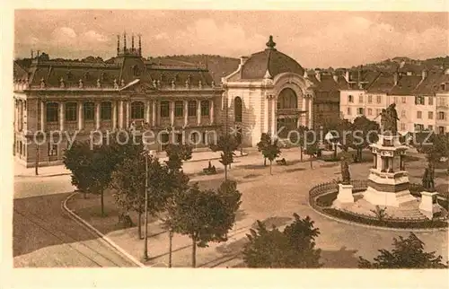 AK / Ansichtskarte Belfort Alsace Place de la Republique Palais de Justice Salle des Fetes Monument Kat. Belfort