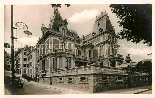 AK / Ansichtskarte Evian les Bains Haute Savoie Hotel de Ville ancien Chateau Lumiere Kat. Evian les Bains