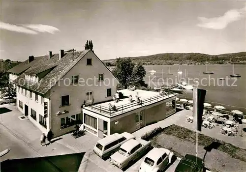 AK / Ansichtskarte Bodman Ludwigshafen Conditorei Cafe Weinhaus Hasler Kat. Bodman Ludwigshafen