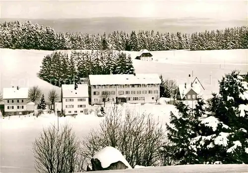 AK / Ansichtskarte Schoenwald Schwarzwald Muettergenesungsheim St Marien Kat. Schoenwald im Schwarzwald