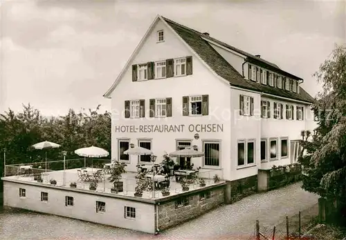 AK / Ansichtskarte Dobel Schwarzwald Hotel Restaurant Ochsen Kat. Dobel