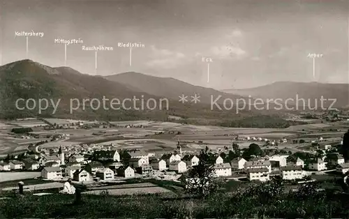 AK / Ansichtskarte Koetzting Kaltersberg Zellerthal Kat. Bad Koetzting