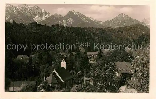 AK / Ansichtskarte Faulenbach Fuessen Panorama Kat. Fuessen