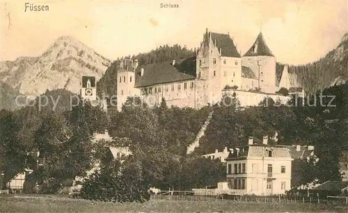 AK / Ansichtskarte Fuessen Allgaeu Schloss Kat. Fuessen