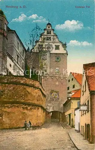 AK / Ansichtskarte Neuburg Allgaeu Unteres Tor Kat. Haldenwang