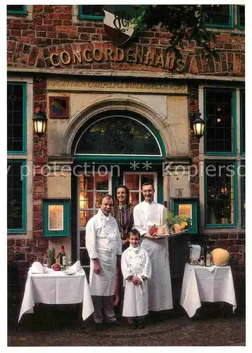 AK / Ansichtskarte Schnoor Bremen Restaurant Concordenhaus