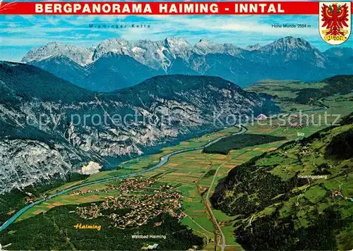 AK / Ansichtskarte Haiming Tirol Fliegeraufnahme  Kat. Haiming