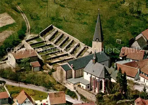 AK / Ansichtskarte Hessenthal Spessart Fliegeraufnahme Wallfahrtskirche Kat. Mespelbrunn