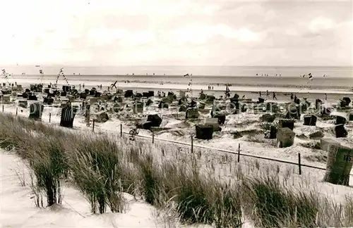 AK / Ansichtskarte Langeoog Nordseebad Strand Kat. Langeoog