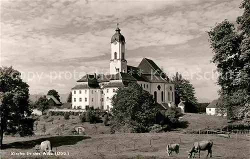 AK / Ansichtskarte Wies Allgaeu Kirche Kat. Sulzberg