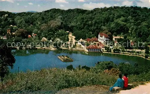 AK / Ansichtskarte Kandy Sri Lanka Across the Lake