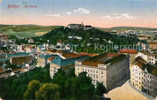 AK / Ansichtskarte Bruenn Brno Stadtbild mit Festung Spielberg