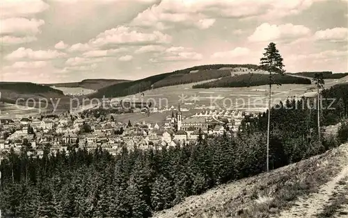 AK / Ansichtskarte Neustadt Schwarzwald Kneippbad Hoehenluftkurort Wintersportplatz an der romantischen Hoellenbahn