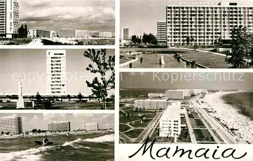 AK / Ansichtskarte Mamaia Hochhaeuser Hotels Strand Kat. Rumaenien
