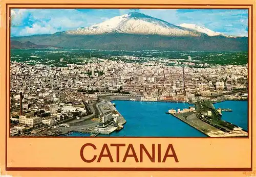 AK / Ansichtskarte Catania Fliegeraufnahme Kat. Catania