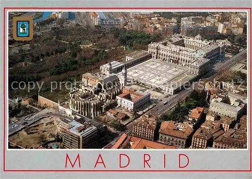AK / Ansichtskarte Madrid Spain Fliegeraufnahme Kat. Madrid