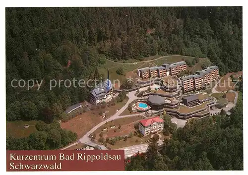 AK / Ansichtskarte Bad Rippoldsau Schwarzwald Kurzentrum Fliegeraufnahme Kat. Bad Rippoldsau Schapbach