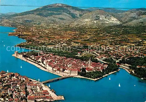 AK / Ansichtskarte Trogir Trau Fliegeraufnahme Kat. Trogir