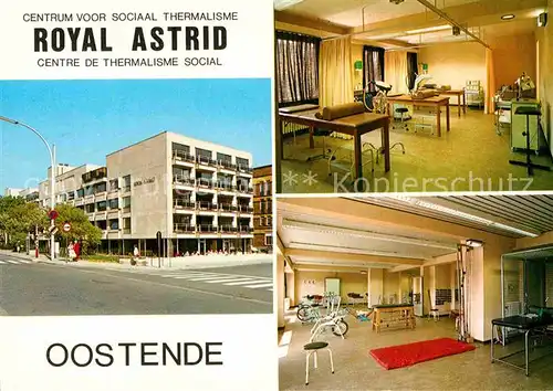 AK / Ansichtskarte Oostende Royal Astrid Centre de Thermalisme Social