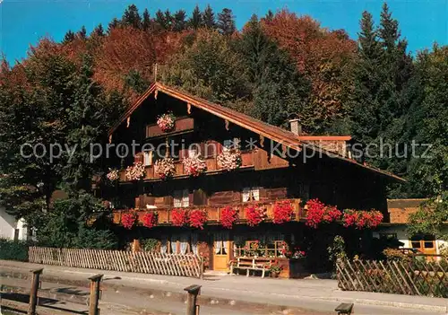 AK / Ansichtskarte Bad Wiessee Gaestehaus Blumental Kat. Bad Wiessee