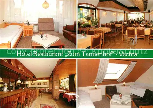 AK / Ansichtskarte Vechta Hotel Zum Tannenhof Kat. Vechta