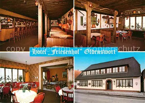 AK / Ansichtskarte Oldenswort Hotel Friesenhof Kat. Oldenswort