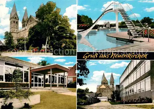 AK / Ansichtskarte Neuenkirchen Oldenburg Schwimmbad Kathedrale  Kat. Neuenkirchen Voerden