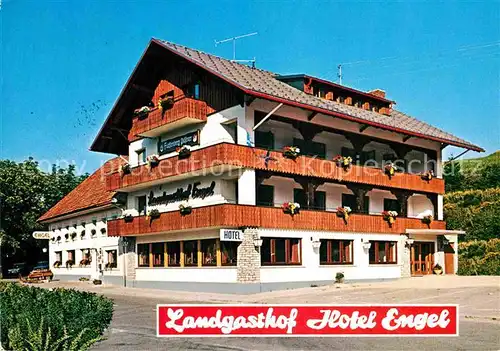 AK / Ansichtskarte Rickenbach Hotzenwald Landgasthof Hotel Engel Kat. Rickenbach