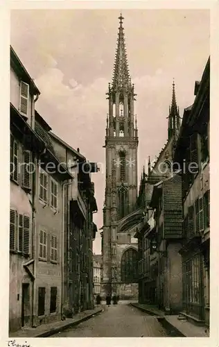 AK / Ansichtskarte Thann Haut Rhin Elsass Cathedrale Kat. Thann