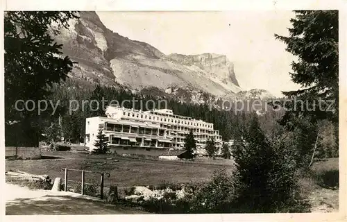 AK / Ansichtskarte Assy Passy Haute Savoie Sanatorium de Guebriant et la pointe d Ayere Alpes Kat. Passy