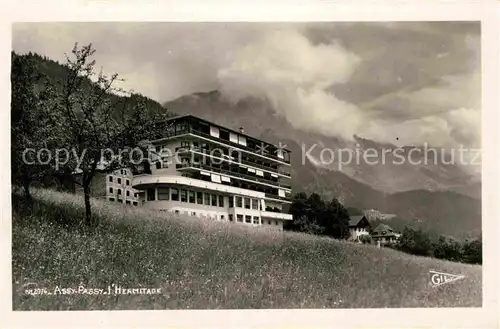 AK / Ansichtskarte Assy Passy Haute Savoie Hermitage Alpes Kat. Passy