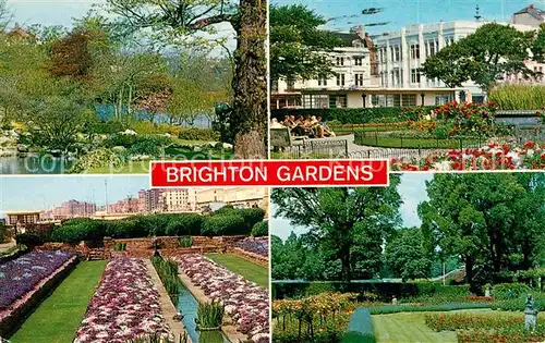 AK / Ansichtskarte Brighton East Sussex Gardens Kat. 
