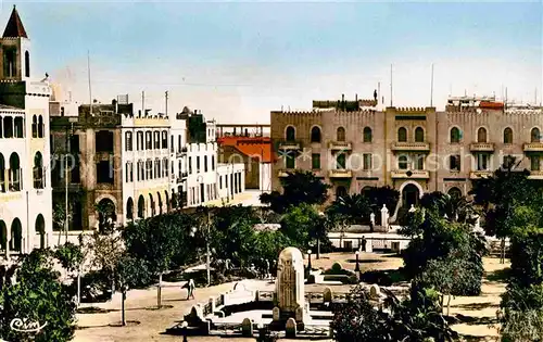 AK / Ansichtskarte Sfax Square Paul Bourde Hotel des Oliviers Monument Kat. Tunesien