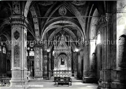 AK / Ansichtskarte Firenze Toscana Chiesa di Orsammichele Kirche Innenansicht Kat. Firenze