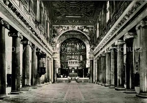 AK / Ansichtskarte Roma Rom Basilica di Santa Maria in Trastevere interno Kat. 