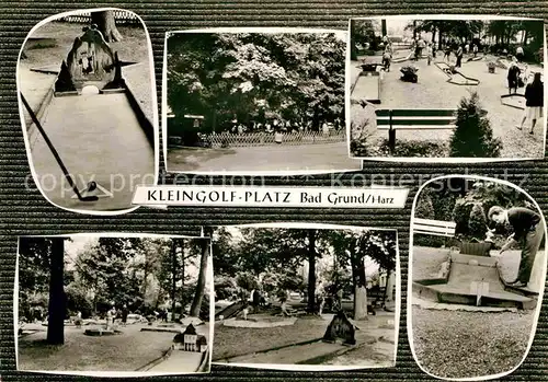 AK / Ansichtskarte Bad Grund Kleingolf Anlage Kat. Bad Grund (Harz)