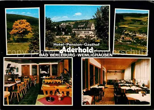 AK / Ansichtskarte Bad Berleburg Hotel Pension Aderhold Kat. Bad Berleburg