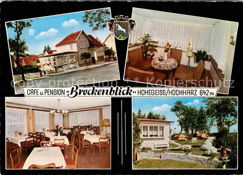 AK / Ansichtskarte Hohegeiss Harz Pension Brockenblick Kat. Braunlage