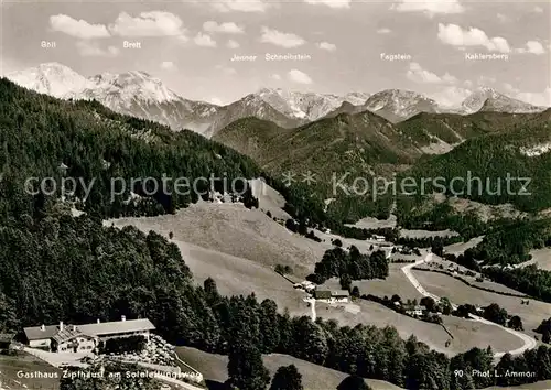 AK / Ansichtskarte Ramsau Berchtesgaden Gasthaus Zipfhaeusl Kat. Ramsau b.Berchtesgaden