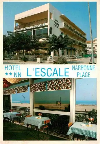 AK / Ansichtskarte Narbonne Plage Hotel L Escale Kat. Narbonne