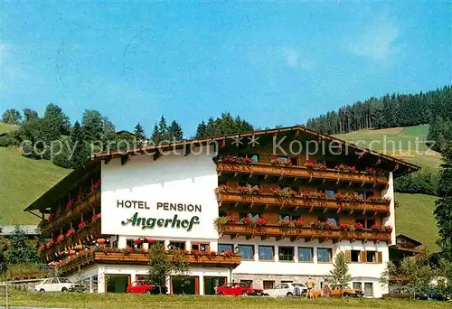 AK / Ansichtskarte Oberau Wildschoenau Tirol Hotel Pension Angerhof