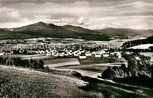 AK / Ansichtskarte Koetzting Kaitersberg Zellertal Kat. Bad Koetzting