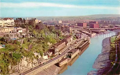 AK / Ansichtskarte Bristol UK View from the Clifton Suspension Bridge  Kat. Bristol City of